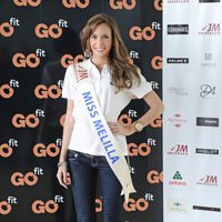  La candidata de Melilla posa en la presentación de MIss España 2011