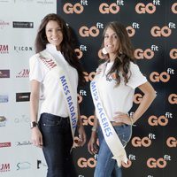  La candidatas de Cáceres y Badajoz posan en la presentación de MIss España 2011