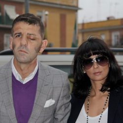 Juan José Padilla y Lidia Cabello en el Hospital Virgen del Rocío