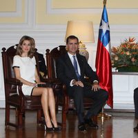 Los Príncipes Felipe y Letizia en el Congreso de Chile