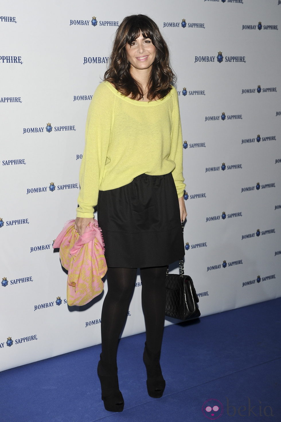 Nuria Roca durante un acto de la firma 'Bombay Sapphire'