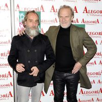 Gonzalo de Castro y Lluis Homar en el 24 aniversario del Club Palestra