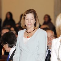 Natalia Figueroa en la entrega de las Medallas de Oro en las Bellas Artes 2010