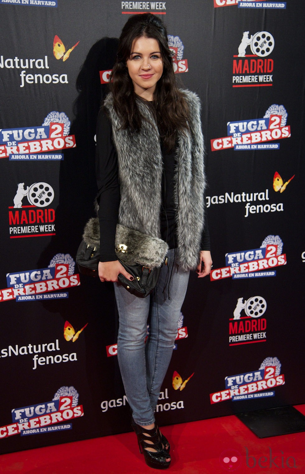 Andrea Guasch en el estreno de 'Fuga de cerebros 2' en la 'Madrid Premiere Week'