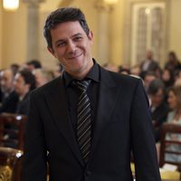 Alejandro Sanz en la entrega de las Medallas de Oro de Bellas Artes 2010