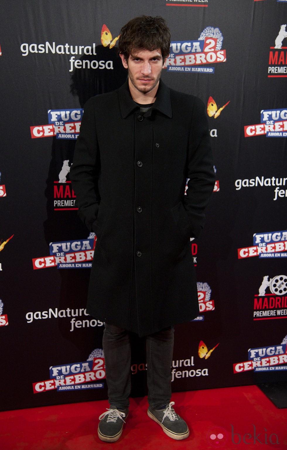 Quim Gutiérrez en el estreno de 'Fuga de cerebros 2' en la 'Madrid Premiere Week'