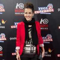 Sandra Blázquez en el estreno de 'Fuga de cerebros 2' en la 'Madrid Premiere Week'