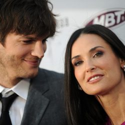 Ashton Kutcher y Demi Moore 