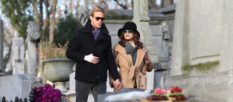 Ryan Gosling y Eva Mendes dan un romántico paseo por París