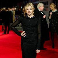 Chloe Moretz en el estreno de 'Hugo' en Londres