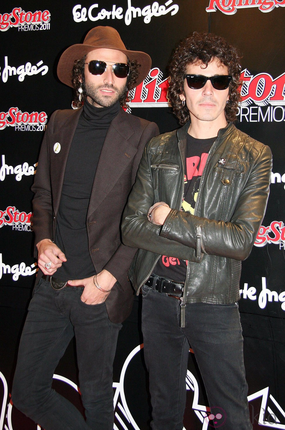 El grupo Pereza en los Premios Rolling Stone 2011