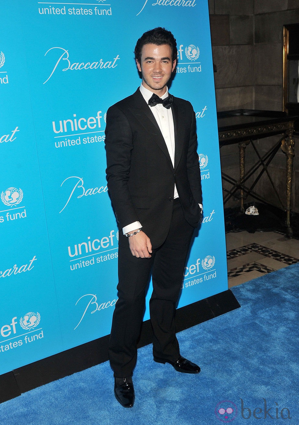 Kevin Jonas en la Gala Unicef de Nueva York