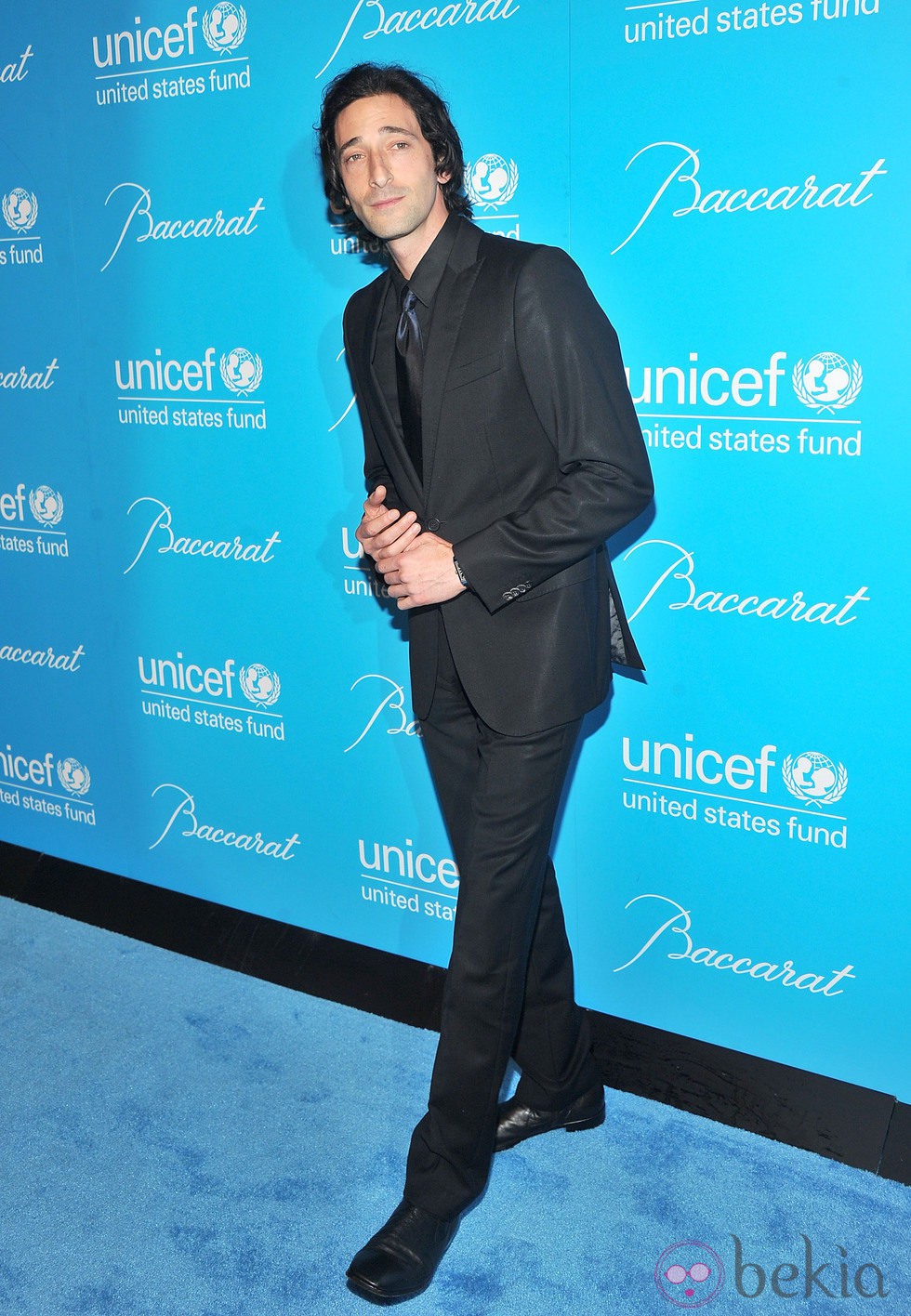 Adrien Brody en la Gala Unicef de Nueva York