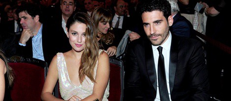 Blanca Suárez y Miguel Ángel Silvestre en la entrega de los Premios Ondas 2011