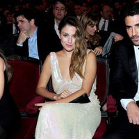 Blanca Suárez y Miguel Ángel Silvestre en la entrega de los Premios Ondas 2011