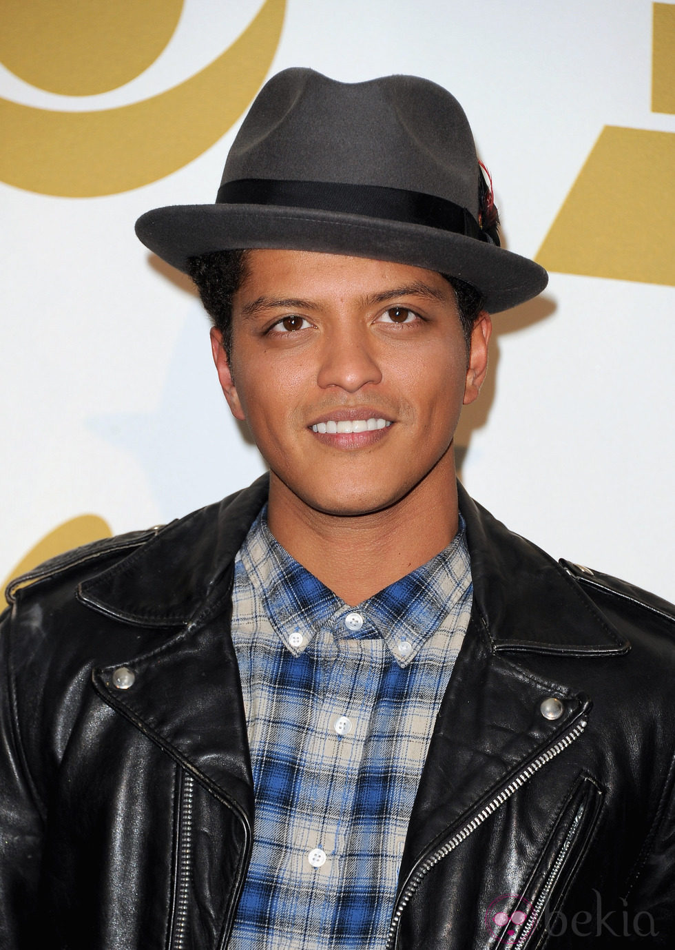 Bruno Mars en la gala de los nominados a los Grammy 2012