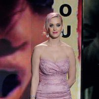 Katy Perry en la gala de los nominados a los Grammy 2012