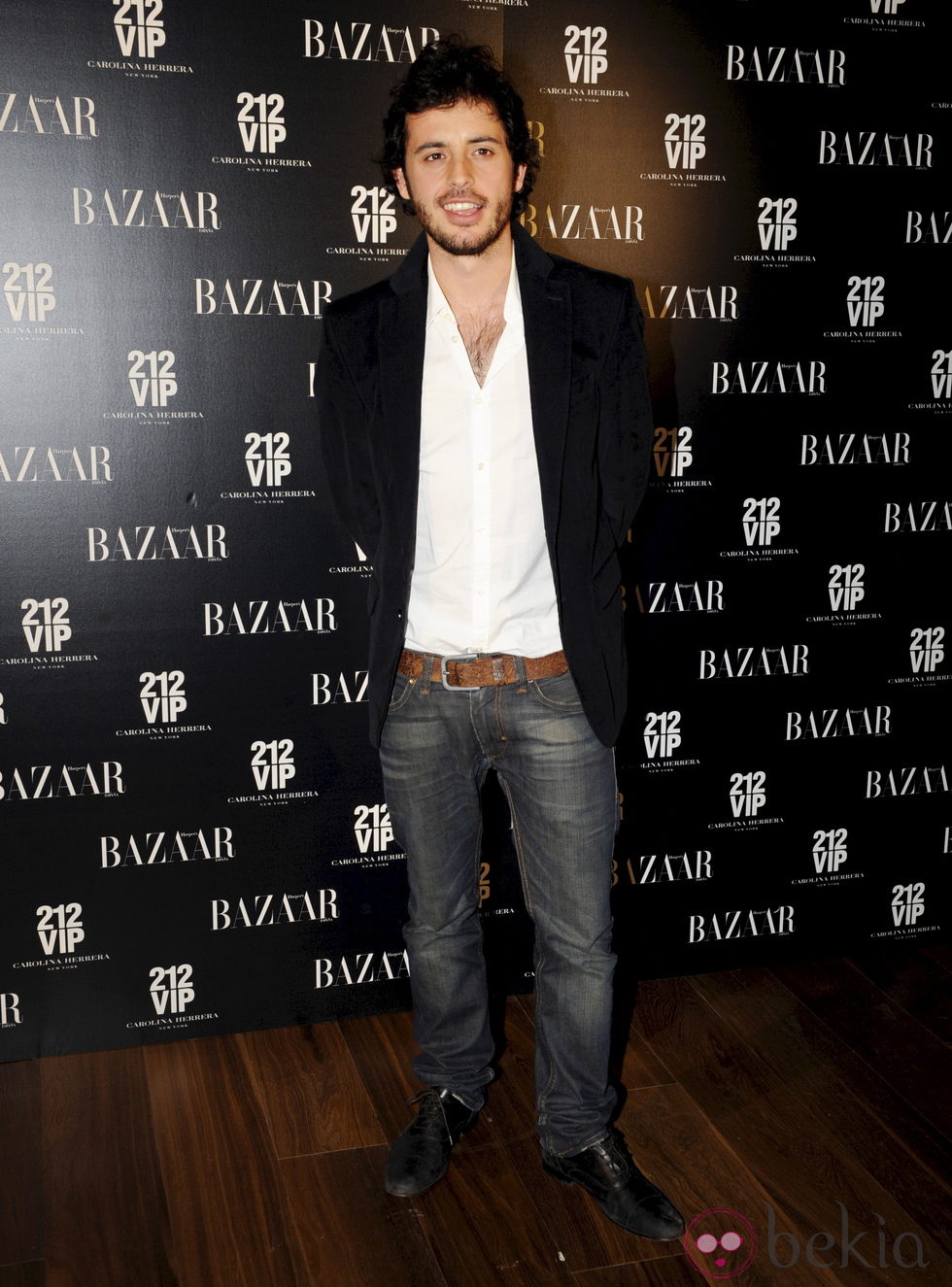 Javier Pereira en la fiesta Harper's Bazaar de Barcelona