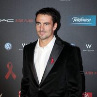 Tommy Robredo en la gala de la Fundación Lluita contra el sida