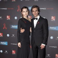 Ana de Armas y Marc Clotet en la gala de la Fundación Lluita contra el sida