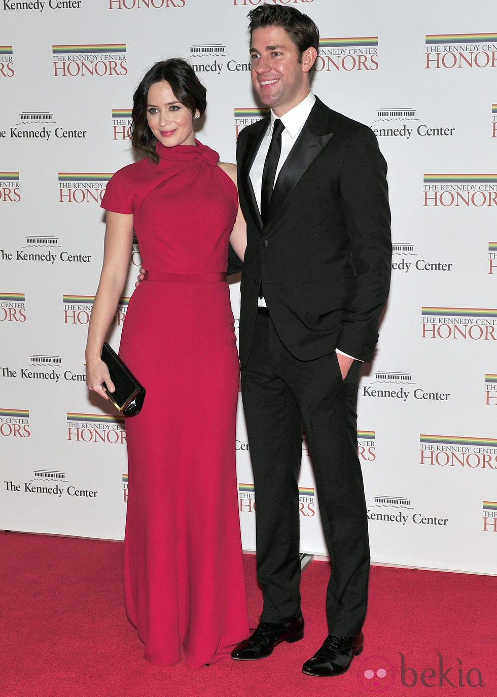 John Krasinski y Emily Blunt en la Gala Kennedy 2011