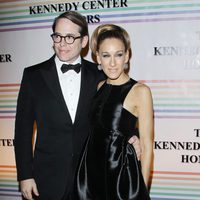 Sarah Jessica Parker y su marido Matthew Broderick en la Gala Kennedy 2011