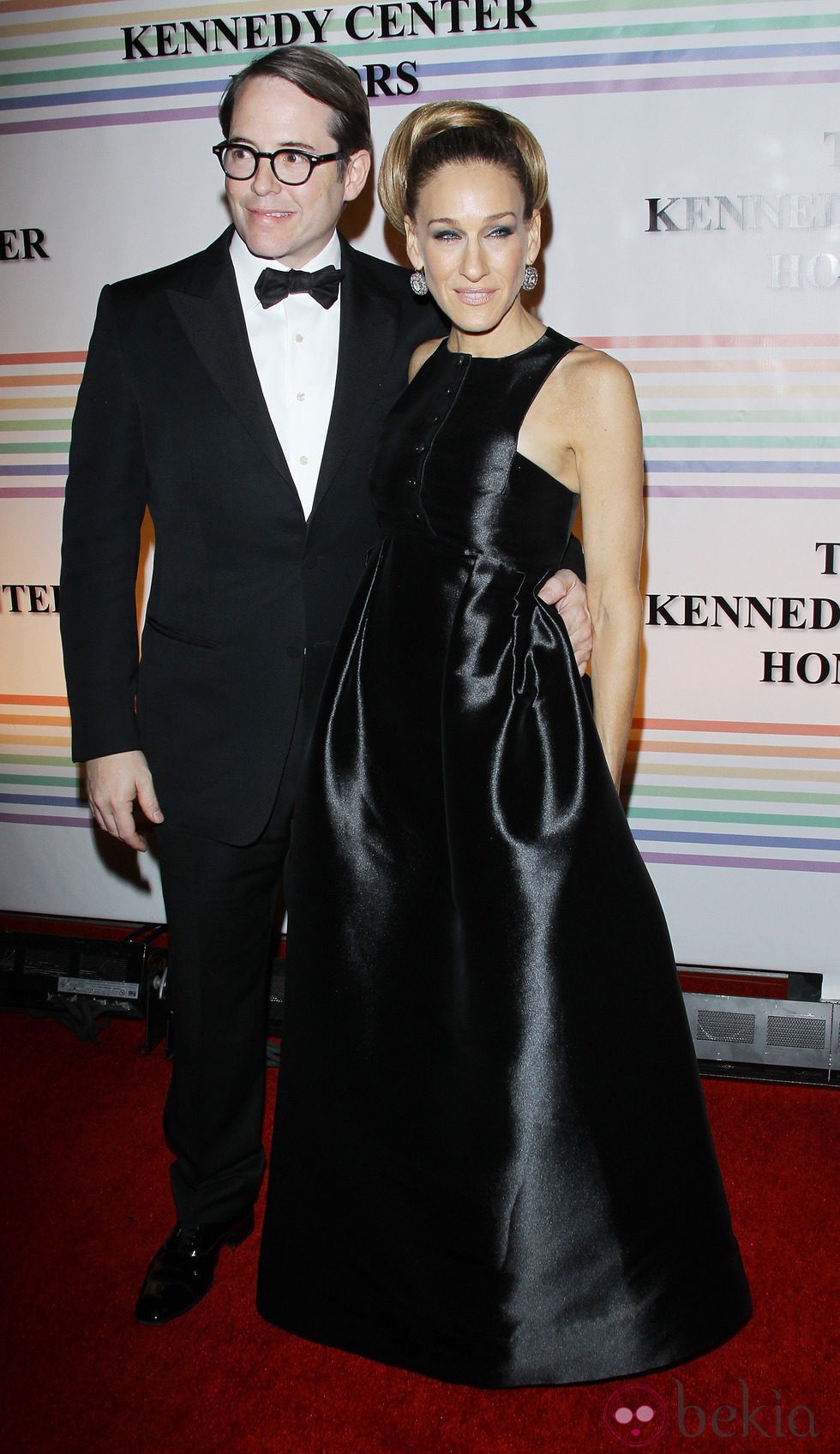 Sarah Jessica Parker y su marido Matthew Broderick en la Gala Kennedy 2011