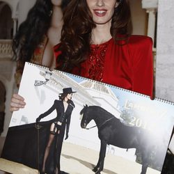 Paz Vega en la presentación del calendario Lambertz