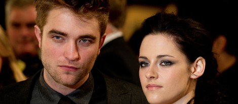 Robert Pattinson y Kristen Stewart en el estreno de 'Amanecer.Parte 1' 