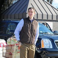 Iñaki Urdangarin con el carro de la compra