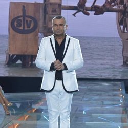 Jorge Javier Vázquez durante la final de 'Supervivientes 2018'