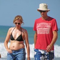 La Infanta Cristina en bikini junto a Iñaki Urdangarin en Bidart