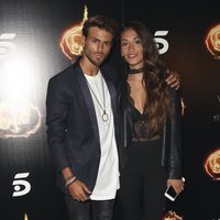 Sergio Carvajal y su novia, Natalia García, en la Fiesta Final de 'Supervivientes 2018'