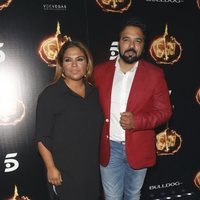 Saray Montoya y su marido, Jorge Rubio, en la Fiesta Final de 'Supervivientes 2018'