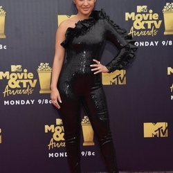 Francia Raisa en los premios MTV de cine y televisión de 2018