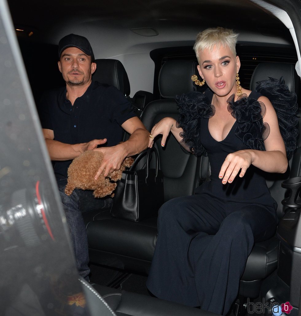 Katy Perry y Orlando Bloom disfrutando de Londres