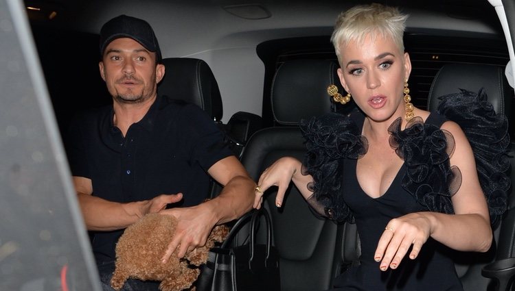 Katy Perry y Orlando Bloom disfrutando de Londres