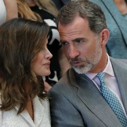 Los Reyes Felipe y Letizia, muy cómplices en su visita a Nueva Orleans