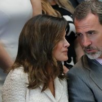 Los Reyes Felipe y Letizia, muy cómplices en su visita a Nueva Orleans