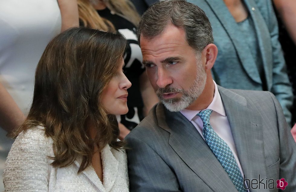 Los Reyes Felipe y Letizia, muy cómplices en su visita a Nueva Orleans