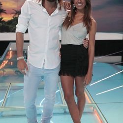 Logan Sampedro y Sofía Suescun en el debate final de 'Supervivientes 2018'