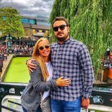 Belén Esteban y Miguel durante un viaje a Londres