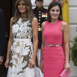 Buena relación entre Letizia y Melania Trump