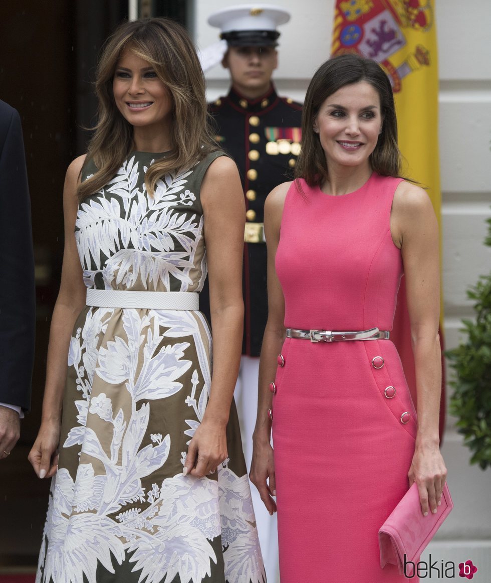 Buena relación entre Letizia y Melania Trump