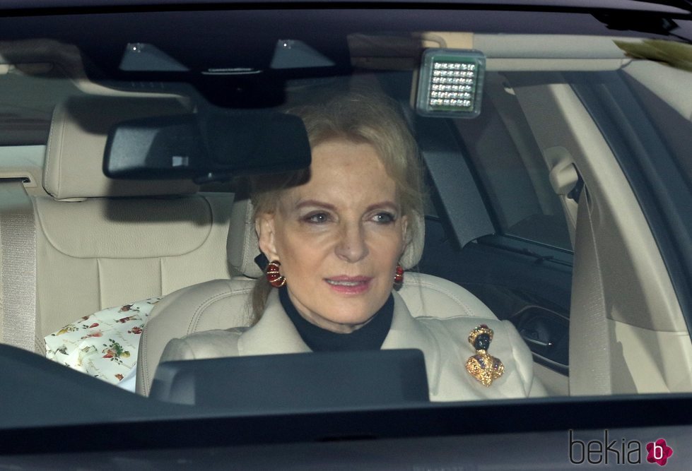 La Princesa Michael de Kent acude al almuerzo de Navidad 2017 en Buckingham Palace