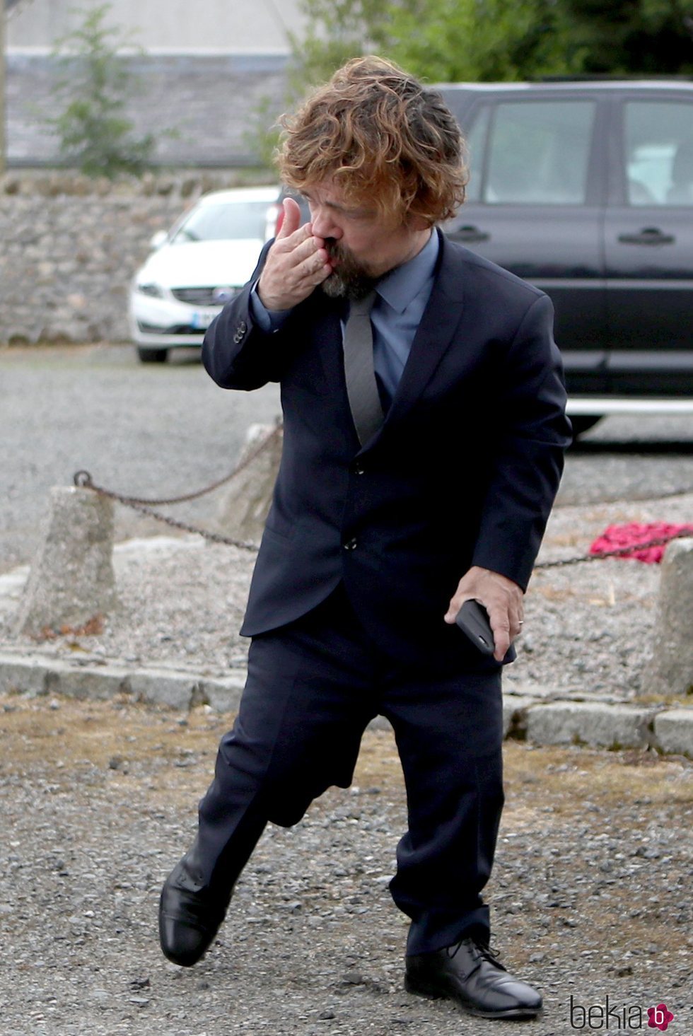 Peter Dinklage en la boda de Kit Harington y Rose Leslie