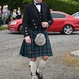 Richard Madden en la boda de Kit Harington y Rose Leslie