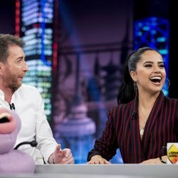 Becky G durante su paso por 'El Hormiguero'