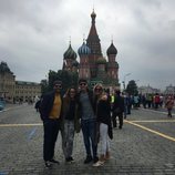 Chayanne junto a su mujer Marilisa Maronesse y sus hijos Lorenzo e Isidora Sofía disfrutando de un viaje familiar