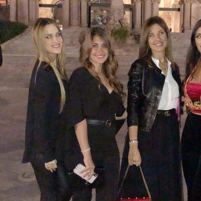 Antonella Roccuzzo y Daniella Semaan , dos amigas unidas por el Barça